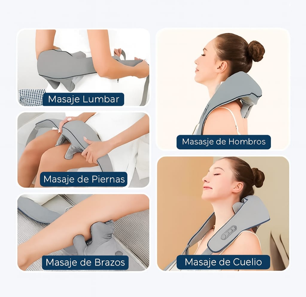 Masajeador Térmico Aliviador de Dolor